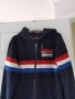 Мъжки суичър Superdry Тъмно синьо Navy Hooded Zip Up Jacket Size XL , снимка 2