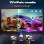 Смарт проектор за домашно кино Amovfilm HY300, Android TV 11, WiFi6, 1080P/4K, снимка 3