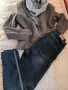 Лот от сако Esprit, дънки и тънък пуловер Replay, снимка 1