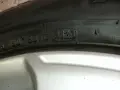 15 цола 5 х 112 мм 4 бр лети джанти - оригинални Volkswagen със зимни гуми ! , снимка 15