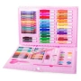 4731 Пълен комплект за рисуване 86 части – Акварели и цветни моливи в куфарче за момичета, снимка 13