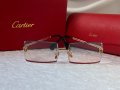 Cartier висок клас прозрачни слънчеви очила Мъжки Дамски слънчеви, снимка 4