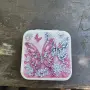 Ръчно декорирана кутия за бижута , снимка 2