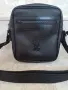 Louis Vuitton Мъжка Черна Чанта С Дълга Дръжка За През Рамо - 2 Модела Код Bal Style73, снимка 1
