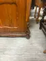 Шкаф от масивно дърво с вдигащ се плот., снимка 5