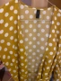 Рокля YAS  с десен точки в цввят горчица, размер M/L, снимка 12
