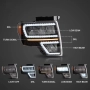Комплект LED фарове с динамични мигачи за Ford F150 09 - 14, снимка 4
