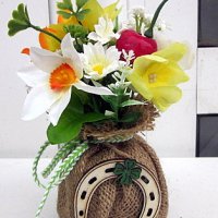 Пролетни цветя в зебло, снимка 3 - Подаръци за жени - 39852027
