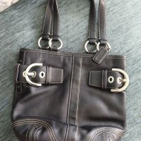 Дизайнерска дамска чанта "Coach"® / естествена кожа / genuine cowleader bag , снимка 5 - Чанти - 42604150