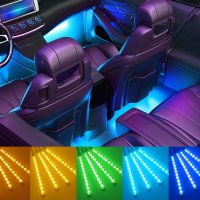 Вътрешно осветление на кола автомобил Winzwon LED интериор аксесоар за кола подарък за кола, снимка 5 - Аксесоари и консумативи - 41717355