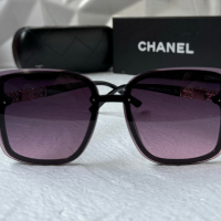 CH 2024 дамски слънчеви очила с лого квадратни , снимка 2 - Слънчеви и диоптрични очила - 44657871