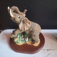 статуетка слон, снимка 1 - Статуетки - 40976776