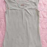 Блузка в цвят мента, снимка 1 - Тениски - 41453980