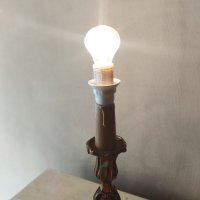 Барокова настолна лампа, снимка 4 - Настолни лампи - 42213622