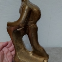 Масивна Статуя със златен варак , снимка 3 - Статуетки - 36322265