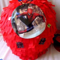 Голяма пинята  +маска и конфети ,готови за изпращане, снимка 11 - Декорация за дома - 26766349