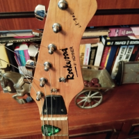 Електрическа китара Rockwood by Hohner и кубе, снимка 2 - Китари - 44620110