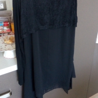 Дамска блуза тип туника черна Tempo модел:1313 пролет / лято, снимка 11 - Туники - 36276706