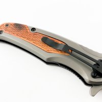 Сгъваем полу автоматичен нож с иноксово покритие Browning X46 - 97 х 224, снимка 4 - Ножове - 41067198
