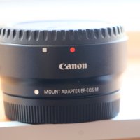 Canon Mount Adapter EF-EOS M, снимка 1 - Обективи и филтри - 41895181