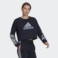 Дамско горнище Adidas W FARM G SWT, снимка 3 - Спортни екипи - 44339020