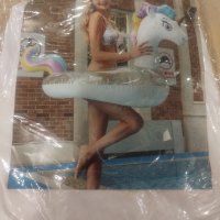 Еднорог за плуване, ACTOYS Air Mattress Unicorn Glitter, надуваем еднорог басейн

, снимка 1 - Басейни и аксесоари - 44216503