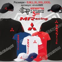 Mitsubishi MRacing тениска и шапка st-mitMR, снимка 1 - Тениски - 41976357
