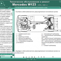 Mercedes Серия W123 (1976-1985)-Устройство,обслужване,ремонт(на CD), снимка 14 - Специализирана литература - 36166409