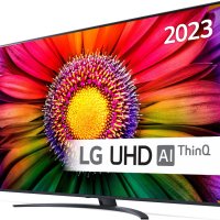 LG 75UR81003LJ, 75" (191 см), Smart, 4K Ultra HD, Клас F, снимка 1 - Телевизори - 40773418