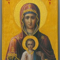 Св. Богородица, снимка 1 - Икони - 40189992