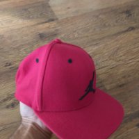 Nike Jordan Jumpman Snapback Cap In Red - страхотна мъжка шапка , снимка 4 - Шапки - 41846578