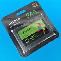 ⚠️Нов бърз SSD диск ССД хард диск 240GB A-Data, снимка 1 - Твърди дискове - 41328402