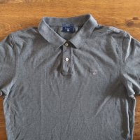 gant polo shirt - страхотна мъжка тениска Л размер , снимка 6 - Тениски - 40486486
