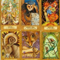 Таро: Children of Litha Tarot & White Numen Tarot & Chrysalis Taro, снимка 4 - Карти за игра - 34173325