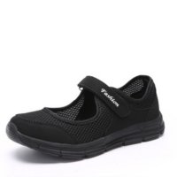 Спортни, летни дамски обувки от дишаща материя в 4 цвята - Цвят: Сив, Бял, Червен, Черно! РАЗМЕРИ: 3, снимка 5 - Дамски ежедневни обувки - 41875333