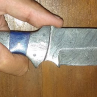 Нож ръчно изработен Дамаскус, снимка 4 - Ножове - 35227300
