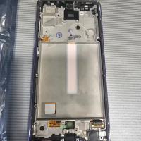 Оригинален дисплей с рамка за Samsung A52, снимка 4 - Резервни части за телефони - 44780497