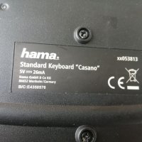 USB Клавиатура Hama, снимка 8 - Клавиатури и мишки - 38927077