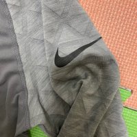 ''Nike Pro Long Sleeve Training Top Grey''оригинална мъжка блуза Л размер, снимка 3 - Спортни дрехи, екипи - 39128369