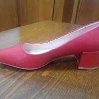 дамски обувки червени, снимка 1 - Дамски елегантни обувки - 40797244