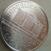 Сребърна инвестиционна монета от 2022г. , снимка 2 - Нумизматика и бонистика - 39153283