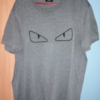 Оригинална мъжка тениска Fendi Made in Italy, снимка 2 - Тениски - 39442553