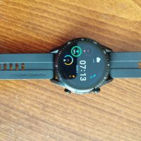 Часовник Smartwatch Huawei Watch GT2, 46 мм, Silicone strap, Matte Black, снимка 1 - Смарт гривни - 41426652