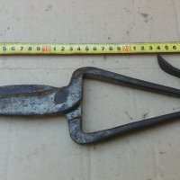 Кована абаджийска ножица , снимка 1 - Антикварни и старинни предмети - 41042873
