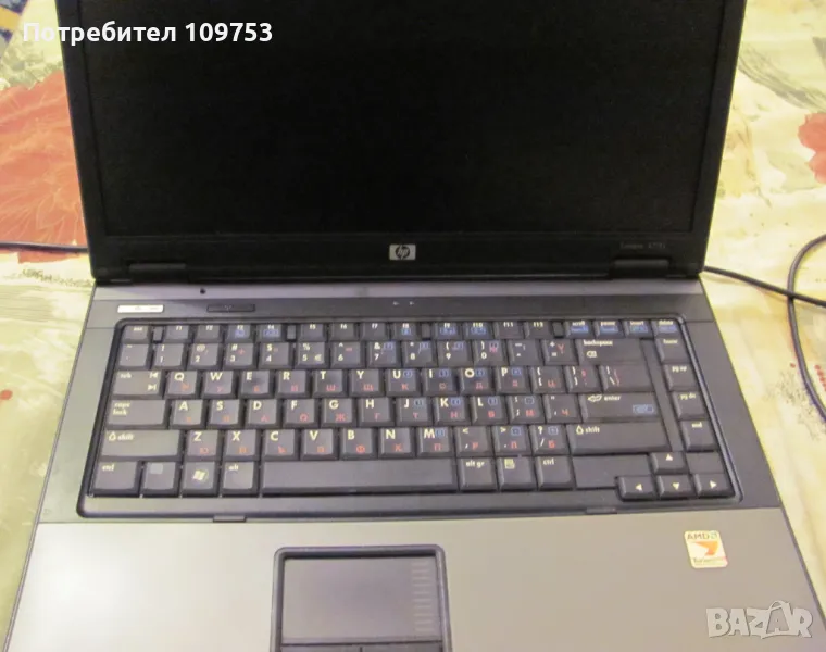 Лаптоп  HP 6715s, 2.2GHGz, HDD 160GB, снимка 1