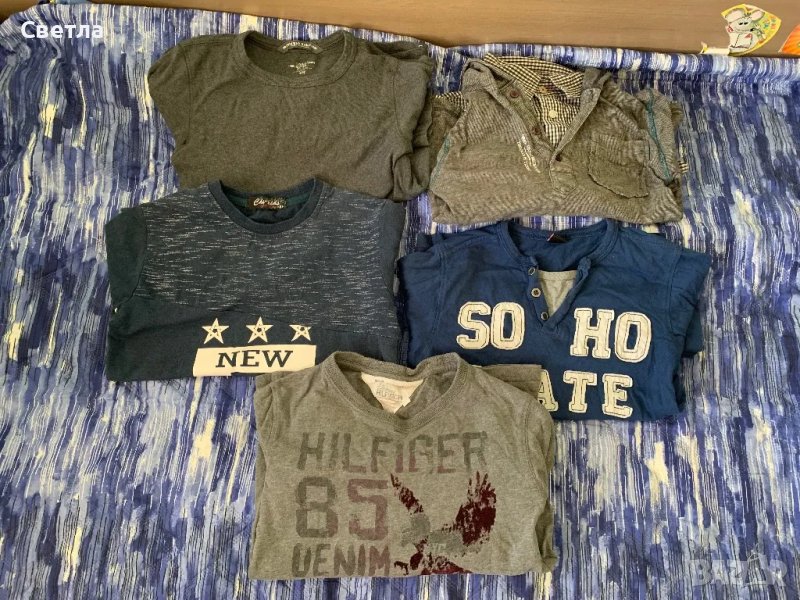 Блузи за ръст 134-140 см. -5 бр., снимка 1