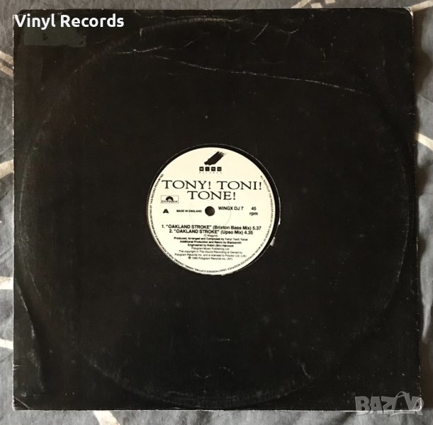 Tony! Toni! Toné! – Oakland Stroke, Vinyl 12", 45 RPM, снимка 1