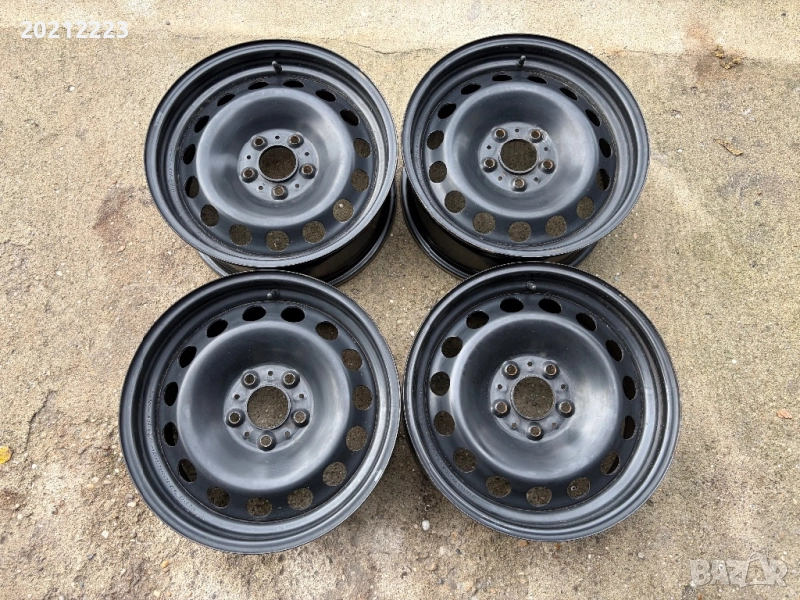4 броя железни джанти за BMW X3 II, 17, снимка 1