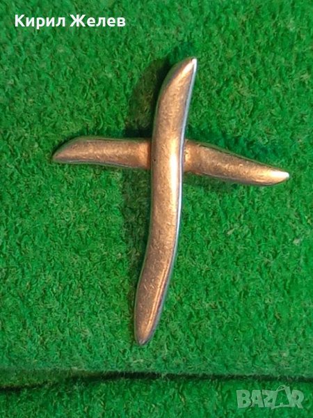 КРАСИВ СТИЛЕН СРЕБЪРЕН АРТ КРЪСТ СРЕБРО 925 ПРОБА 27635, снимка 1