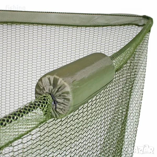 NGT 42 Green Specimen Net with Dual Net Float System (Metal Block) плуваща глава за кеп, снимка 1